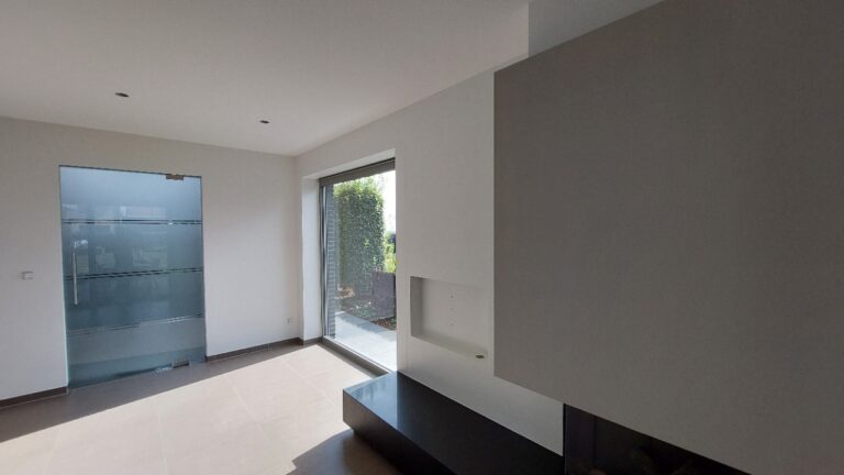 Geschilderd interieur van Verfraai